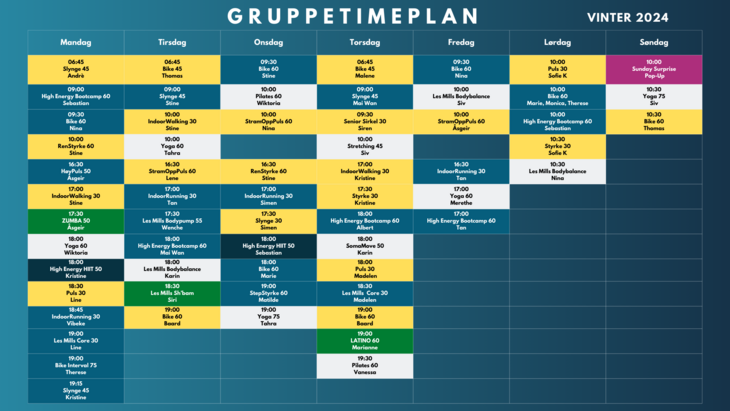 timeplan